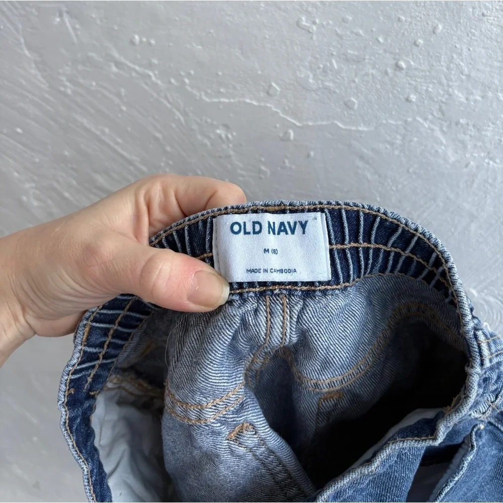 Old navy girls size 8 denim cotton skirt